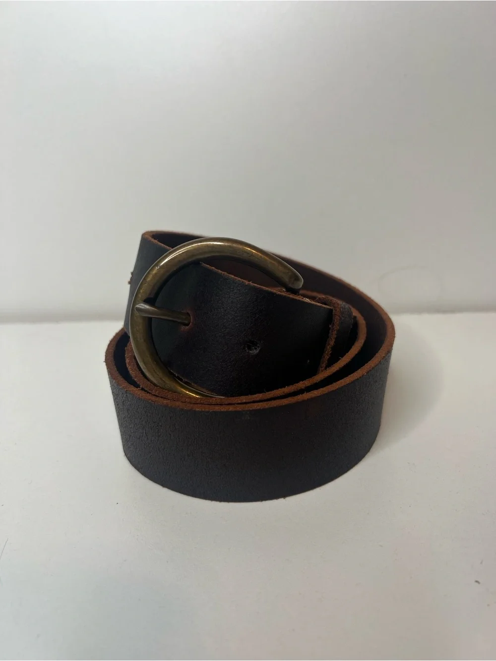 Frye leather belt